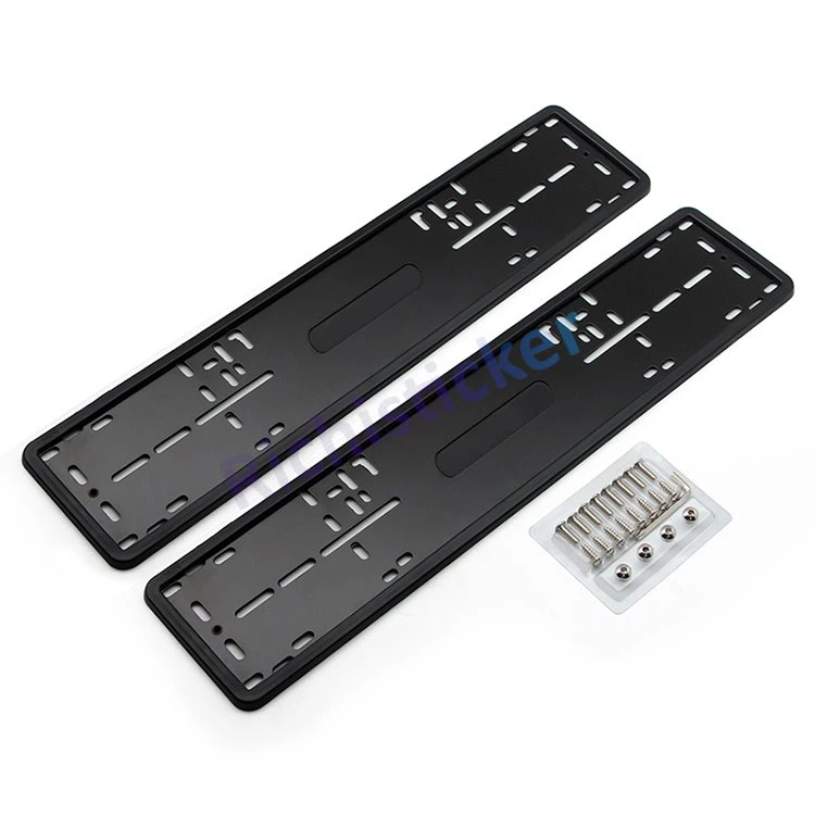 Plastic Euro Size License Plate Holder