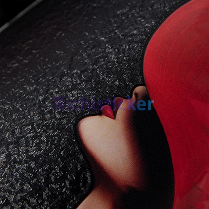 Textured Red Wine Bottle Vinyl Stickers